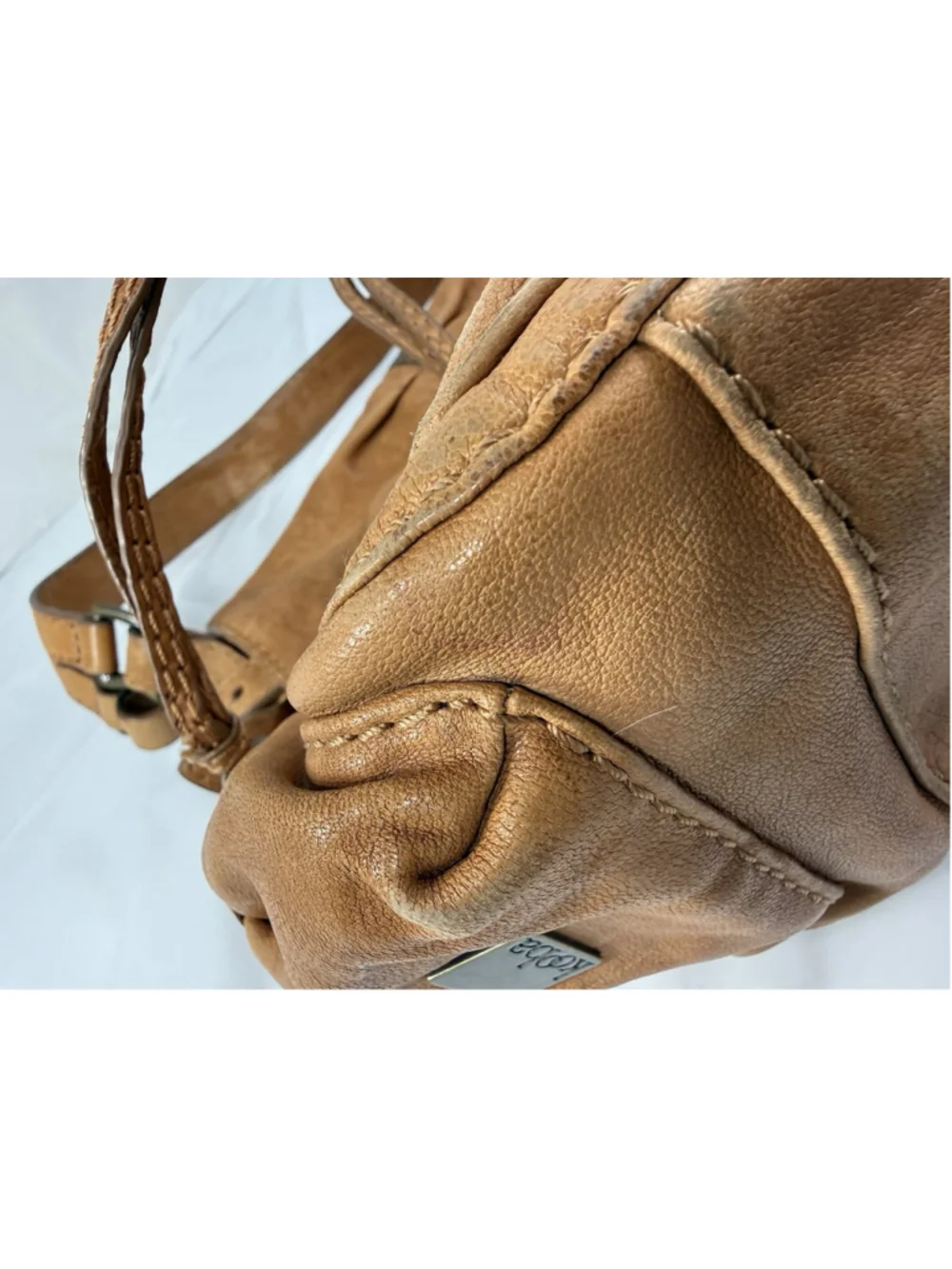 KOOBA Slouchy Leather Hobo Shoulder Bag Boho Large